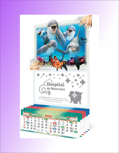 Calendario 3D